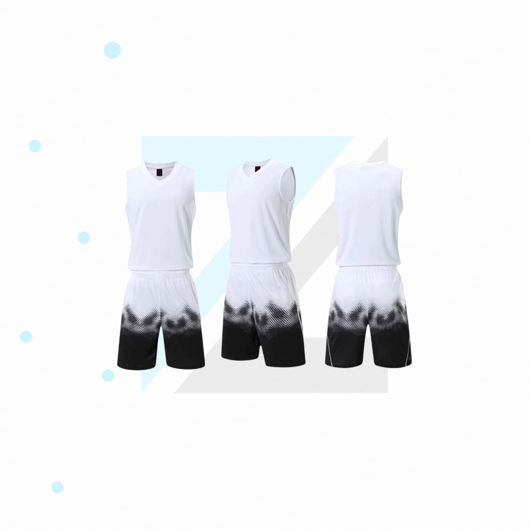 Fast Break Basketball Uniform | Pro Court Jersey & Performance Shorts angle 3